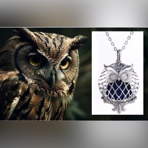 $3🦉OWL ESSENTIALS OIL NECKLACE🦉NEW🦉$3 IF BUNDLED